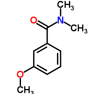 3-甲氧基-N,N-二甲基-苯甲酰胺结构式_7290-99-5结构式