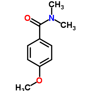 4-甲氧基-N,N-二甲基-苯甲酰胺结构式_7291-00-1结构式