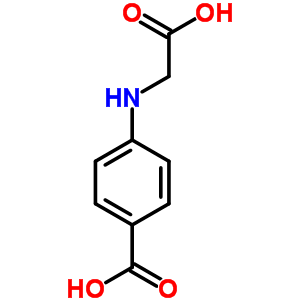 (Rs)-4-羧基苯基甘氨酸结构式_7292-81-1结构式