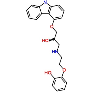 O-desmethylcarvedilolStructure,72956-44-6Structure O-desmethylcarvedilol Structure,72956-44-6Structure
