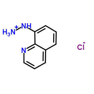 N-喹啉-8-氯化肼结构式_73031-21-7结构式