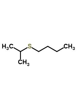 异-丙基-n-丁基硫化物结构式_7309-43-5结构式