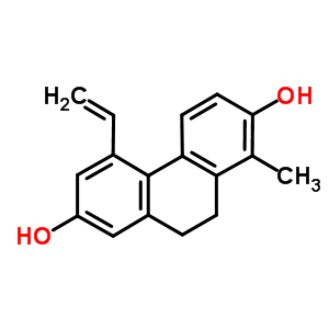 灯心草菲酚结构式_73166-28-6结构式