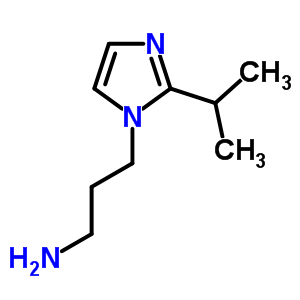 3-(2-异丙基-咪唑-1-基)-丙胺结构式_733756-66-6结构式