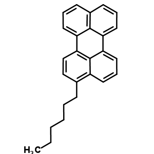 3-己基芘结构式_7350-91-6结构式