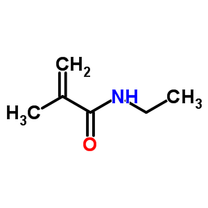 N-乙基 甲基丙烯酰胺结构式_7370-88-9结构式