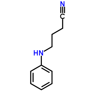 (9ci)-4-(苯基氨基)-丁腈结构式_73747-25-8结构式