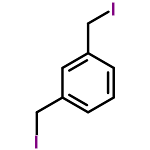 1,3-双(碘甲基)-苯结构式_7379-87-5结构式