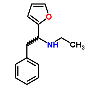 N-乙基-1-(2-呋喃基)-2-苯基-乙胺结构式_73839-70-0结构式