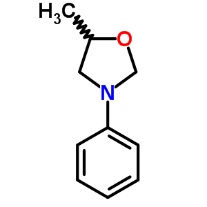 5-甲基-3-苯基-噁唑啉结构式_73861-82-2结构式