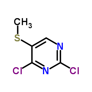 2,4-二氯-5-甲巯基嘧啶结构式_7401-98-1结构式
