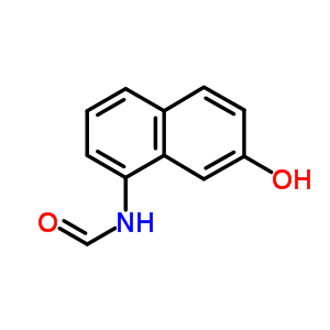 n-(7-羟基-1-萘)-甲酰胺结构式_7402-55-3结构式