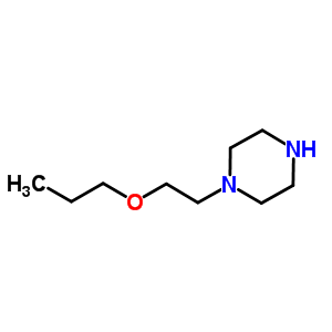 1-[2-(1-丙基)-氧基乙基]-哌嗪结构式_741667-07-2结构式