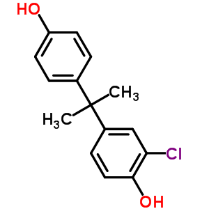 3-氯双苯酚 A结构式_74192-35-1结构式