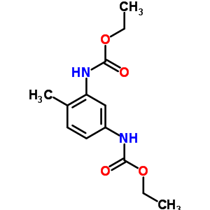 n-[5-(乙氧基羰基氨基)-2-甲基-苯基]氨基甲酸乙酯结构式_7450-62-6结构式