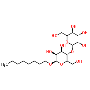正辛基-β-D-乳糖苷结构式_74513-17-0结构式
