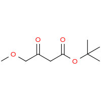 4-甲氧基-3-氧代丁酸酯叔丁酯结构式_74530-59-9结构式