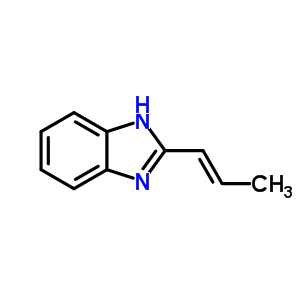 (9ci)-2-(1-丙烯基)-1H-苯并咪唑结构式_7464-22-4结构式
