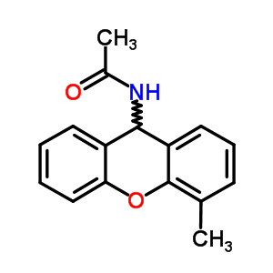 N-(4-甲基-9h-氧杂蒽-9-基)乙酰胺结构式_7467-19-8结构式
