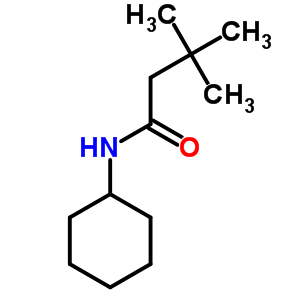 N-环己基-3,3-二甲基-丁酰胺结构式_7473-22-5结构式