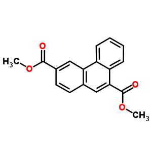 菲-3,9-二羧酸二甲酯结构式_7473-78-1结构式
