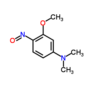3-甲氧基-N,N-二甲基-4-亚硝基-苯胺结构式_7474-80-8结构式