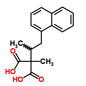 3-甲基-4-(1-萘)-丁酸结构式_7476-07-5结构式