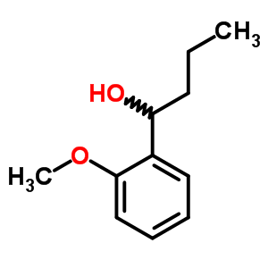 1-(2-甲氧基苯基)丁烷-1-醇结构式_7477-03-4结构式