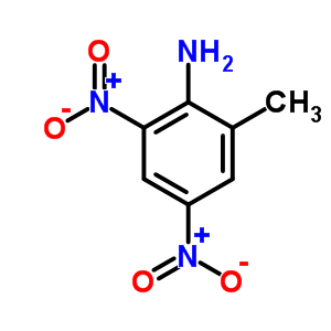 2-甲基-4,6-二硝基苯胺结构式_7477-94-3结构式