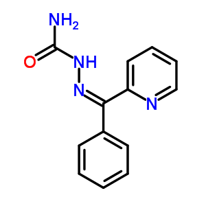 2-(苯基-2-吡啶亚甲基)-肼羧酰胺结构式_74833-48-0结构式