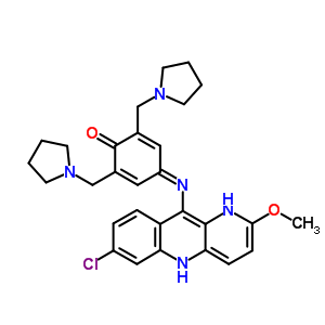 磷酸咯萘啶结构式_74847-35-1结构式