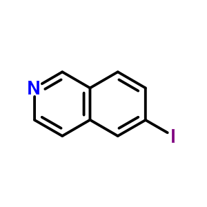 (9ci)-6-碘-异喹啉结构式_75476-84-5结构式