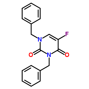 1,3-二苄基-5-氟尿嘧啶结构式_75500-02-6结构式