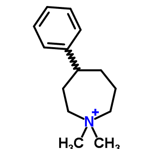 1,1-二甲基-4-苯基-1-氮杂环庚烷结构式_7598-00-7结构式