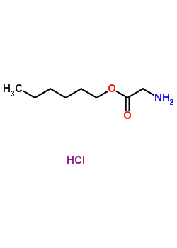 甘氨酸-1-己基酯盐酸盐结构式_75980-28-8结构式