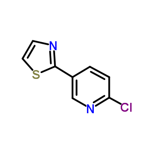 2-氯-5-(2-噻唑)吡啶结构式_760193-03-1结构式