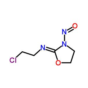 2-氯-n-(3-亚硝基-2-噁唑啉)-乙胺结构式_76310-08-2结构式