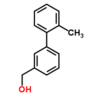 (2-甲基联苯-3-基)-甲醇结构式_76350-85-1结构式