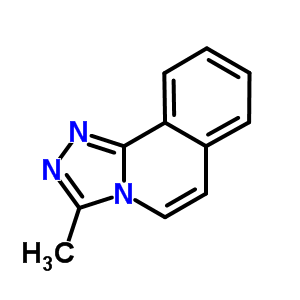 3-甲基-[1,2,4]噻唑并[3,4-a]异喹啉结构式_7639-56-7结构式