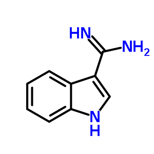 1H-吲哚-3-羧酰胺结构式_764600-87-5结构式