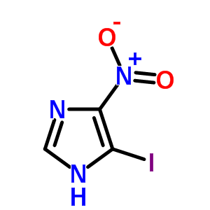 4-碘-5-硝基-1H-咪唑结构式_76529-48-1结构式