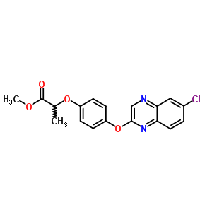 精喹禾灵-甲基结构式_76578-13-7结构式