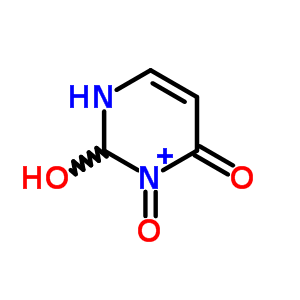 (9ci)-4-羟基-, 3-氧化物2(1H)-嘧啶酮结构式_766-44-9结构式