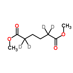 己二酸二甲酯-D4结构式_76785-05-2结构式