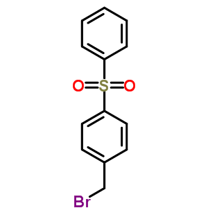 1-(溴甲基)-4-(苯基磺酰基)苯结构式_7705-63-7结构式