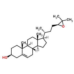(24S)-24,25-环氧胆固醇结构式_77058-74-3结构式 (24S)-24,25-环氧胆固醇结构式_77058-74-3结构式