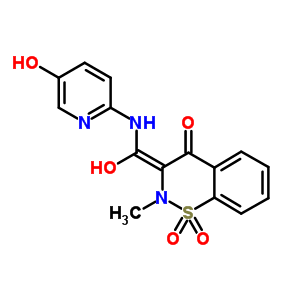  5-羟基吡罗昔康结构式_77459-78-0结构式