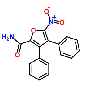 5-(羟基(氧化物)氨基)-3,4-二苯基-2-糠酰胺结构式_77719-94-9结构式