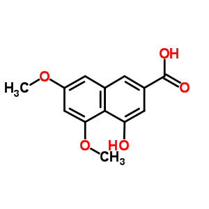4-羟基-5,7-二甲氧基-2-萘羧酸结构式_77729-57-8结构式