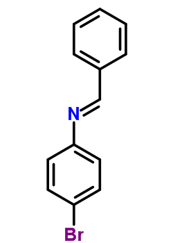 亚苄基-p-溴苯胺结构式_780-20-1结构式